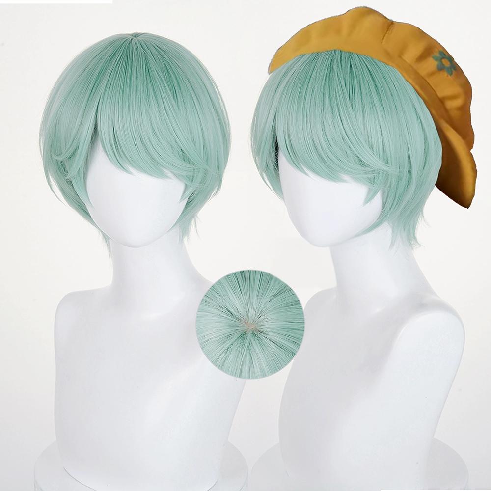 KPop Demon Hunters Baby Saja Green Cosplay Wig